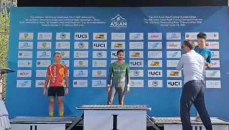 Награждение Мастерс на Чемпионате Азии 2024 - Дядичкин Александр, 2 место