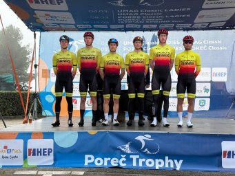 Локомотив Манас завершила гонку Velika Nagrada Novega Mesta