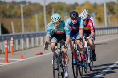 Первое место на гонке в Грузии у Topvelo Bishkek